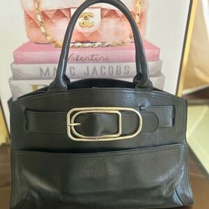 Furla Black Leather Handbag
